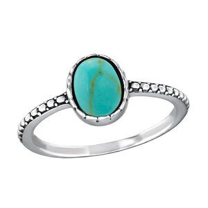 Sterling Silver Turquoise Ring